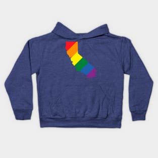 California state LGBT Pride Kids Hoodie